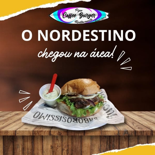 Pipa Coffee Burger Nordestino