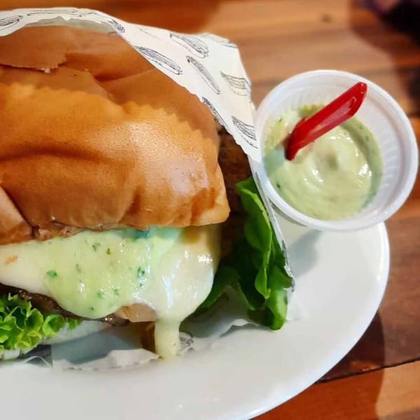 Pipa Coffee Burger Vegetariano